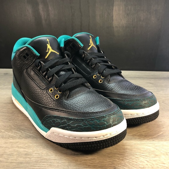 🚫 SOLD 🚫 NIKE Jordan 3 Retro Rio Teal (GS) - Picture 6 of 13